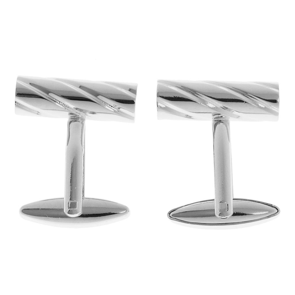Tie Clip Silver - Moda Tarzı Deniz Salyangozu Desenli Düğme