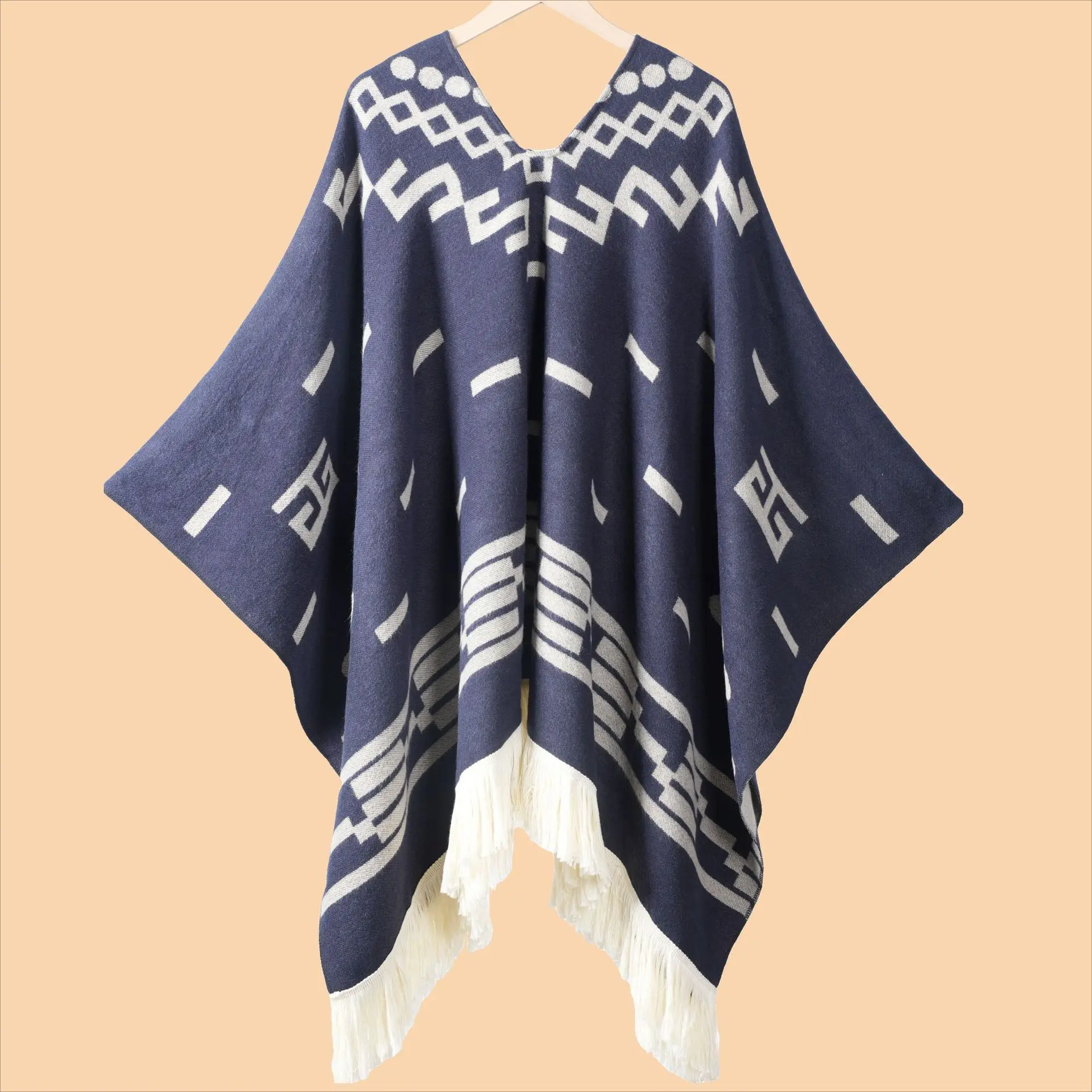 Erkek Pelerin Moda Örme Saçakl - Muffler Men Wool incelemesi ve fiyatı