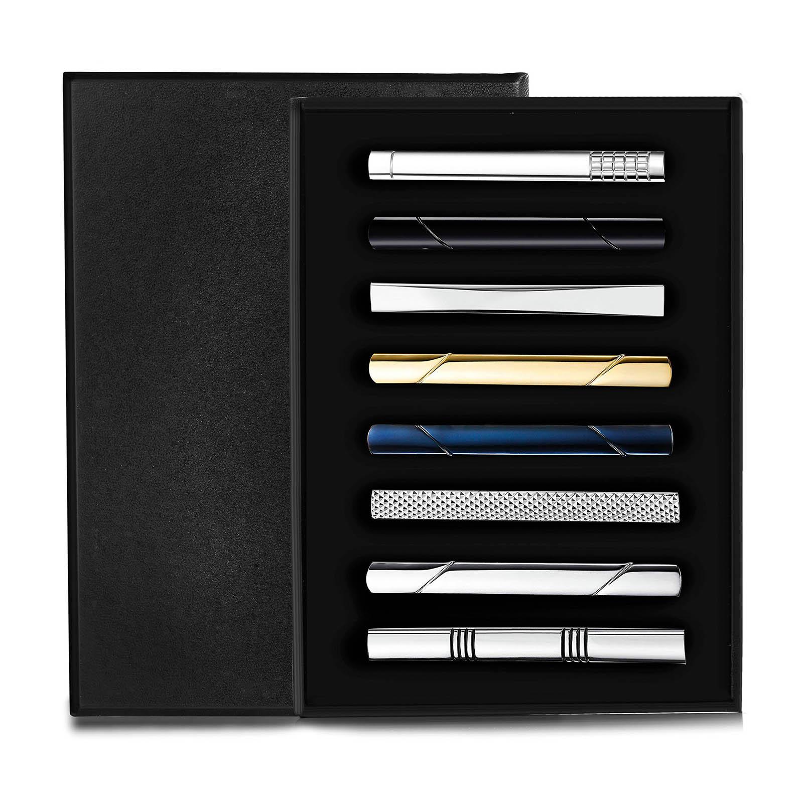 8 adet kravat klipsi, basit, e - Tie Bar Set Gift incelemesi ve fiyatı