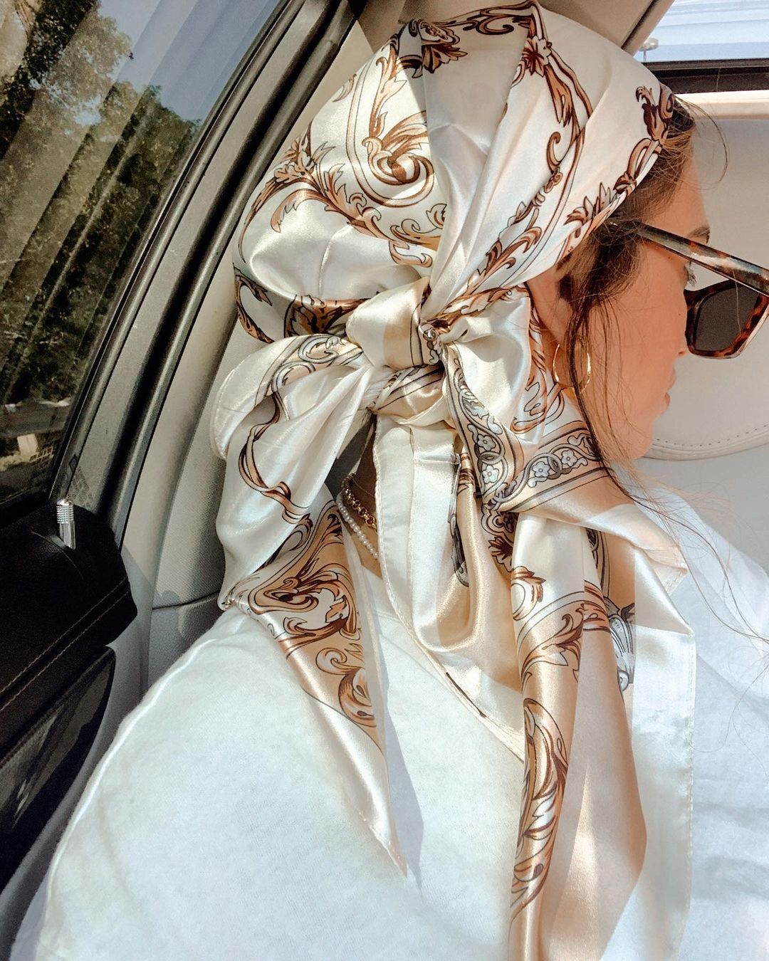 Saten Kare Eşarp Kadın Müslüma - Face Scarf Mask incelemesi ve fiyatı