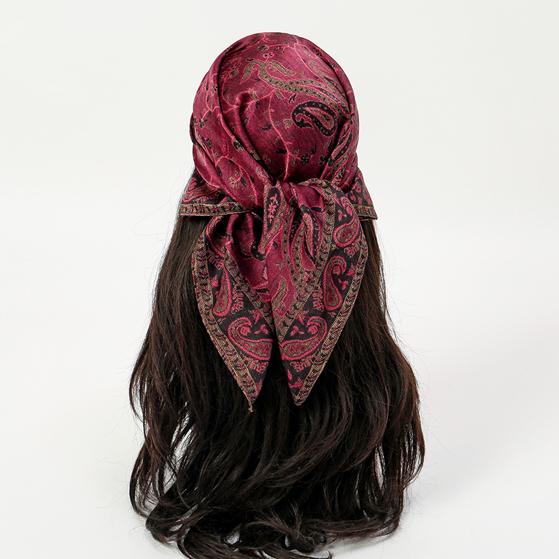 Lüks ipek eşarp 70*70cm kare R - Face Scarf Mask incelemesi ve fiyatı